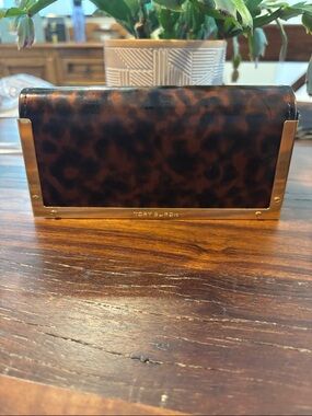 Tory Burch Tortoiseshell Pattern Glasses/Sunglasses case